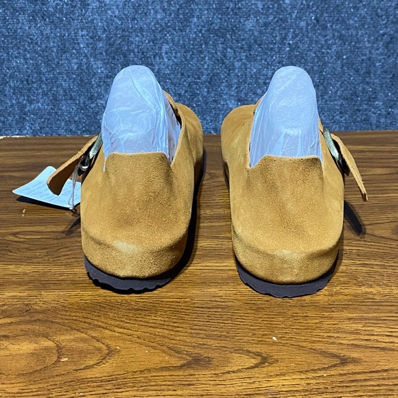 Birkenstock London BS Mink Suede Leather Clog Shoes Men US 10 UK 9 EU 43 Regular - Picture 5 of 9